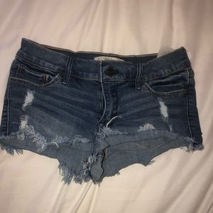 Abercrombie jean shorts